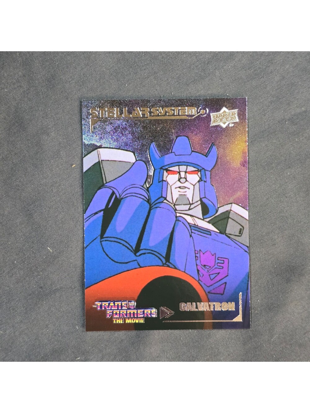 2026 Upper Deck Transformers The Movie 40th Galvatron Stellar System SS-9